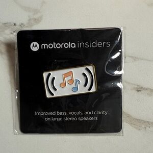 [Motorola] Employee Exclusive Audio Pin